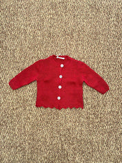 Giacchino bambina con bordo smerlato Cocodè
