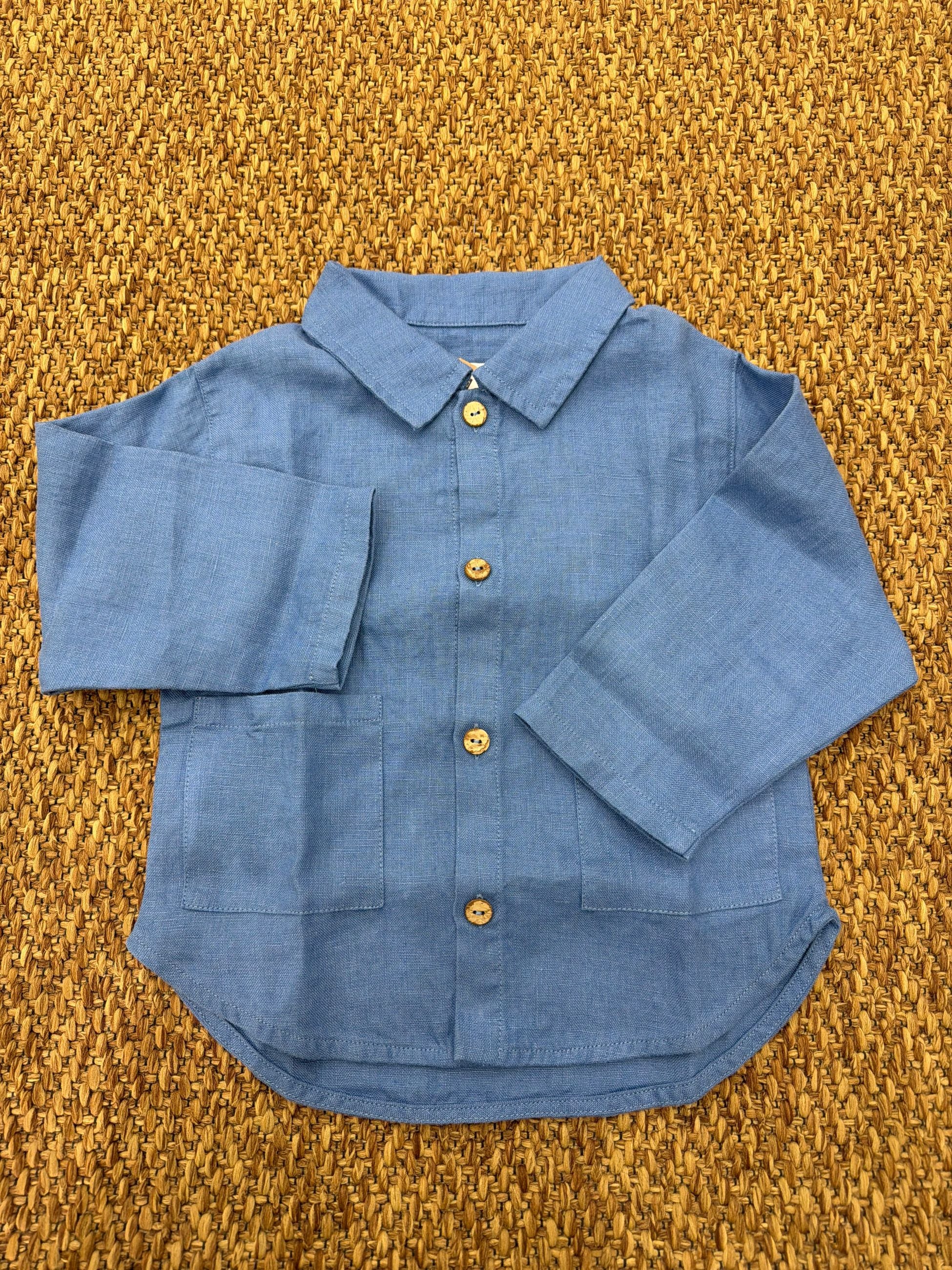 Camicia di lino bambini Play Up