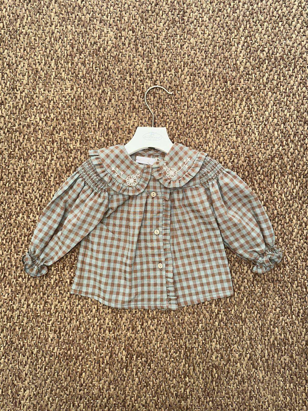 Camicia bambina a quadretti Martin Aranda