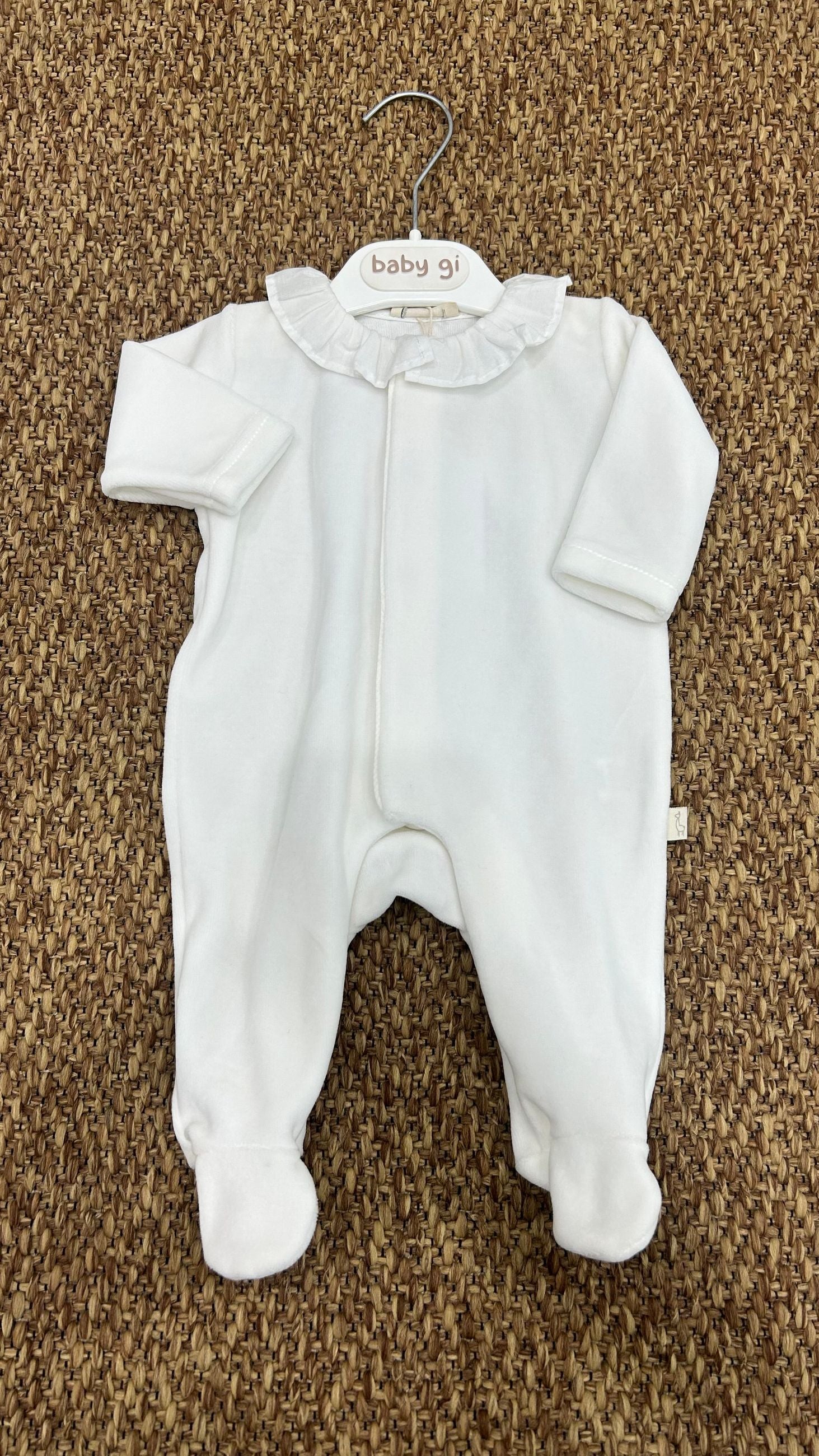 Tutina neonata collo rouches Baby Gi