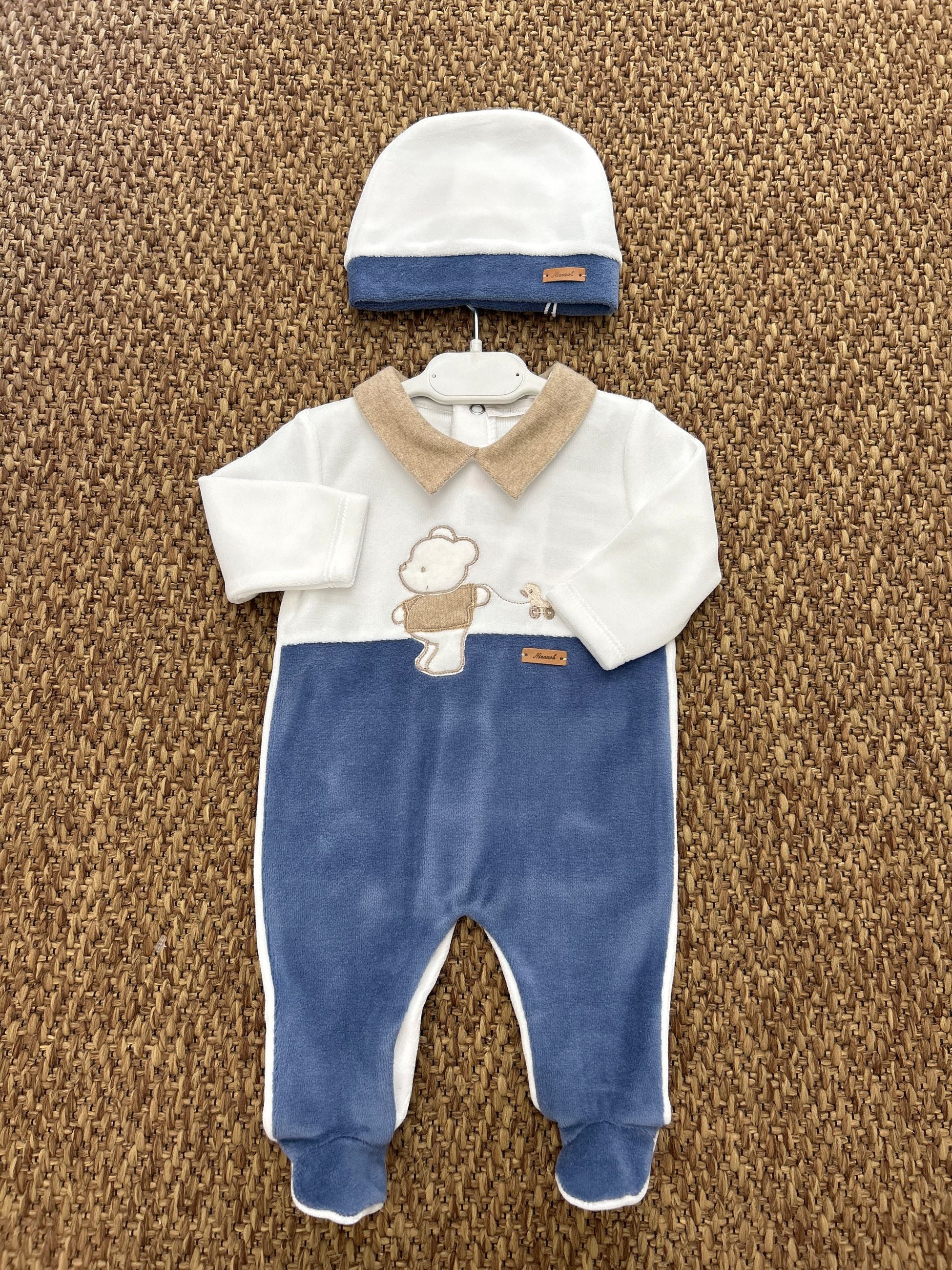 Tutina neonati coniglietto con cappellino Ninnaoh