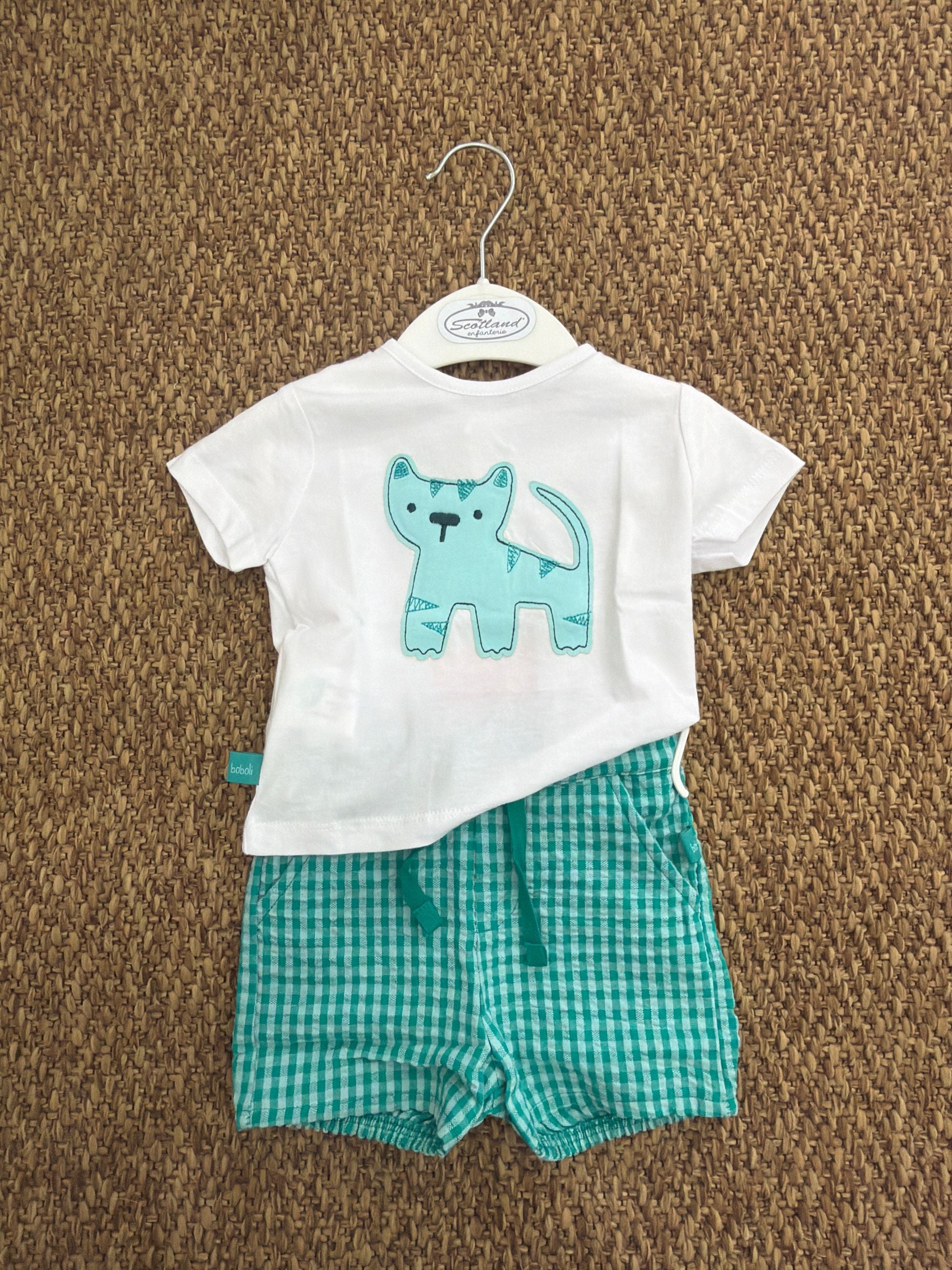 Completo bambino 2pz stampa tigrotto Boboli