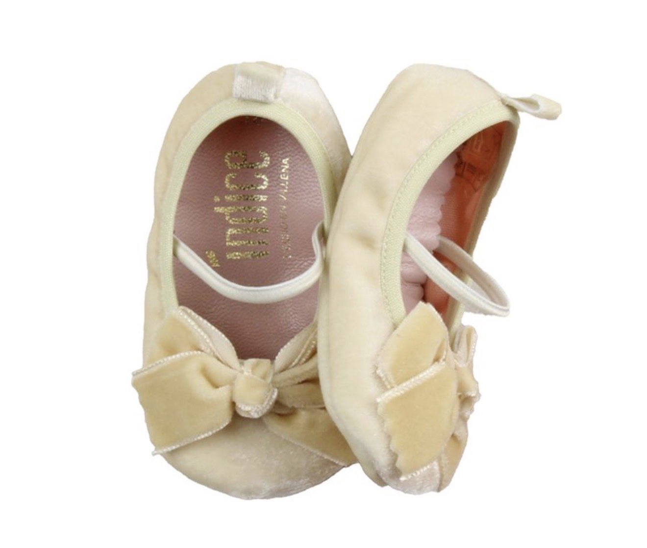 Ballerina con fiocco di velluto