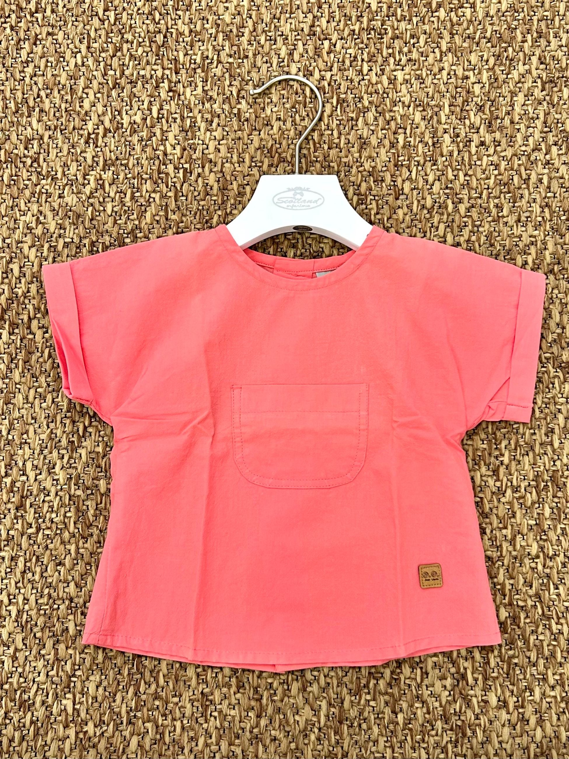 T-shirt bambina tasca Jose Varon