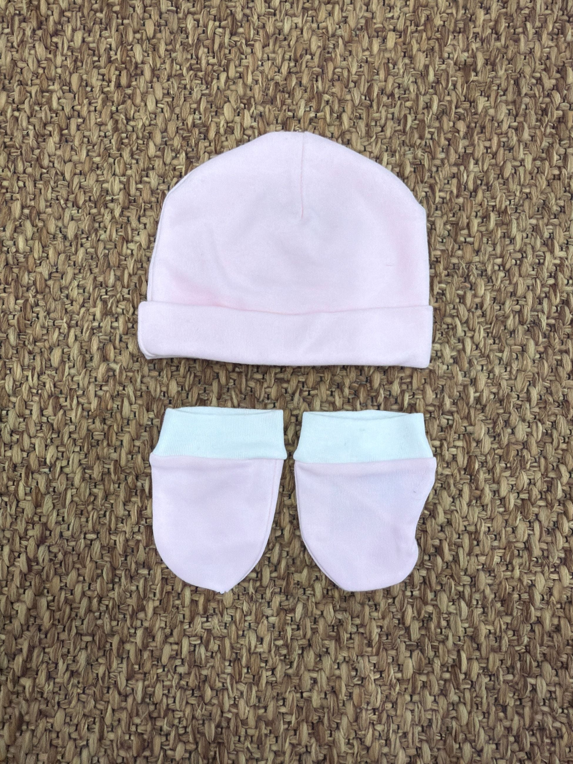 Cappello neonati con muffola Sardon