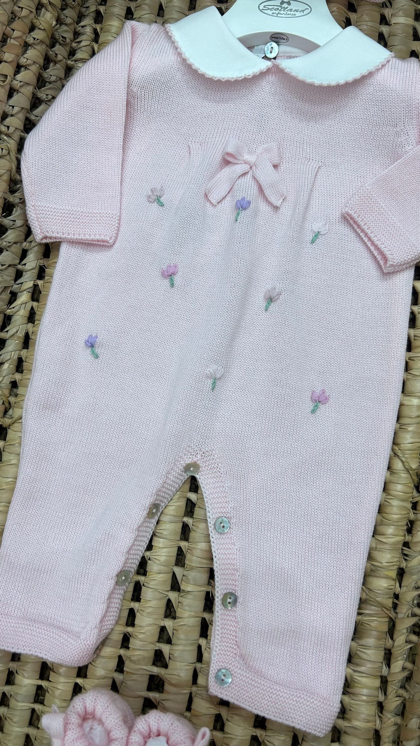Set nascita neonata roselline Baby Lord