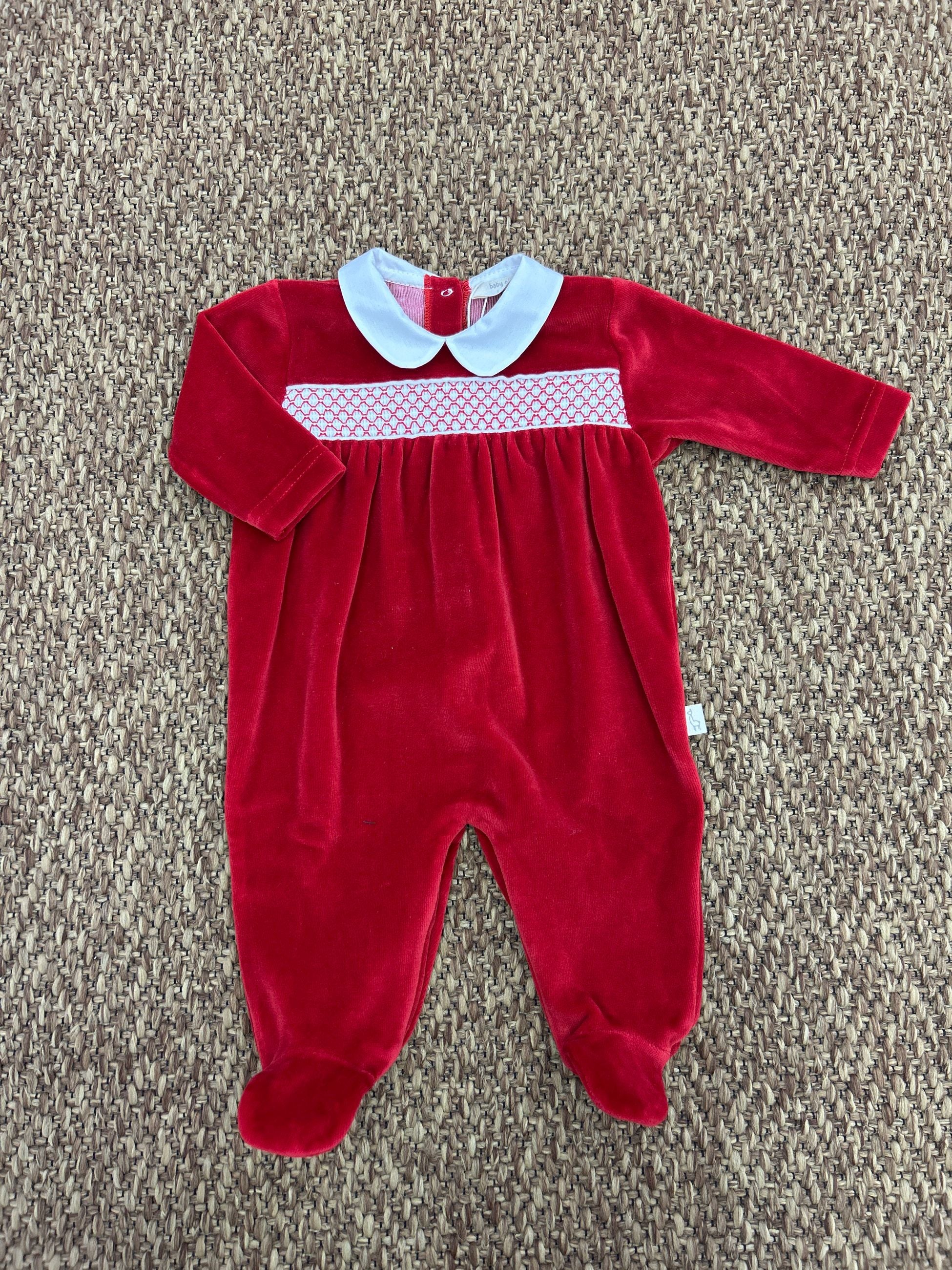 Tutina neonati in ciniglia Baby Gi