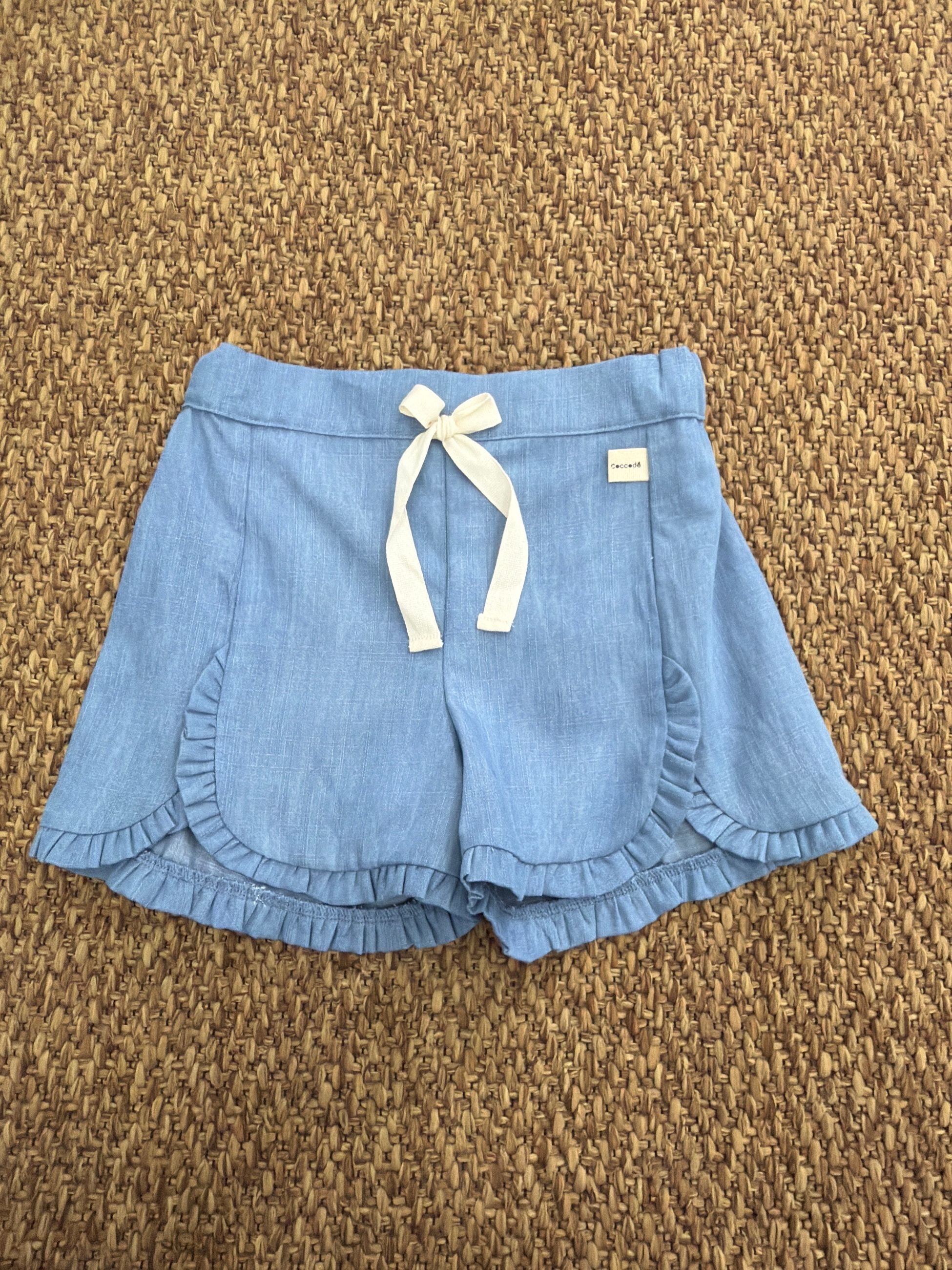 Short bambina con volant Cocodè