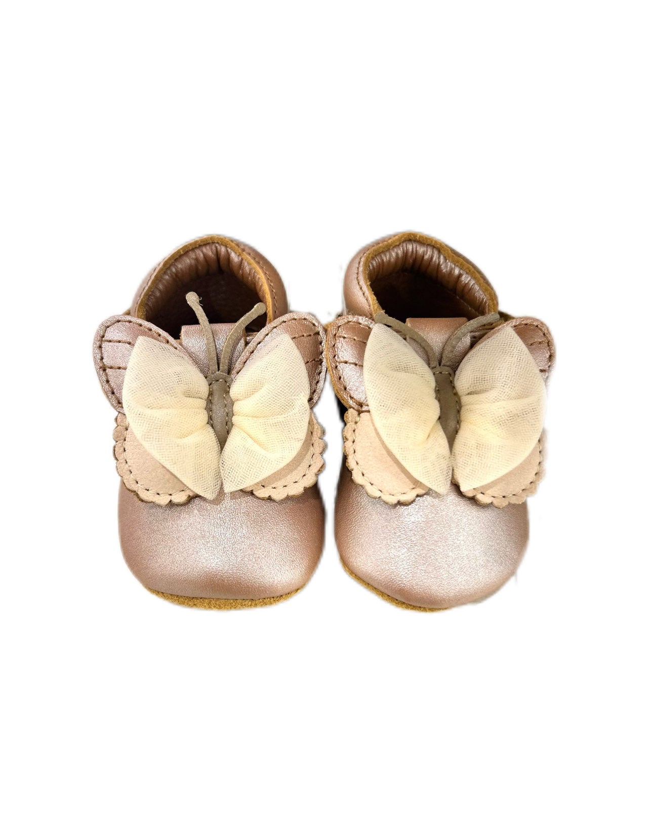 Calzature culla neonata con farfalla Donsje