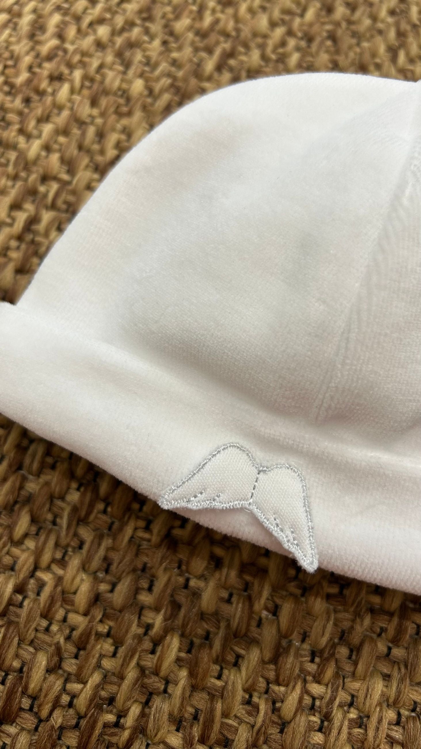 Cappellino neonati velluto ali Baby Gi