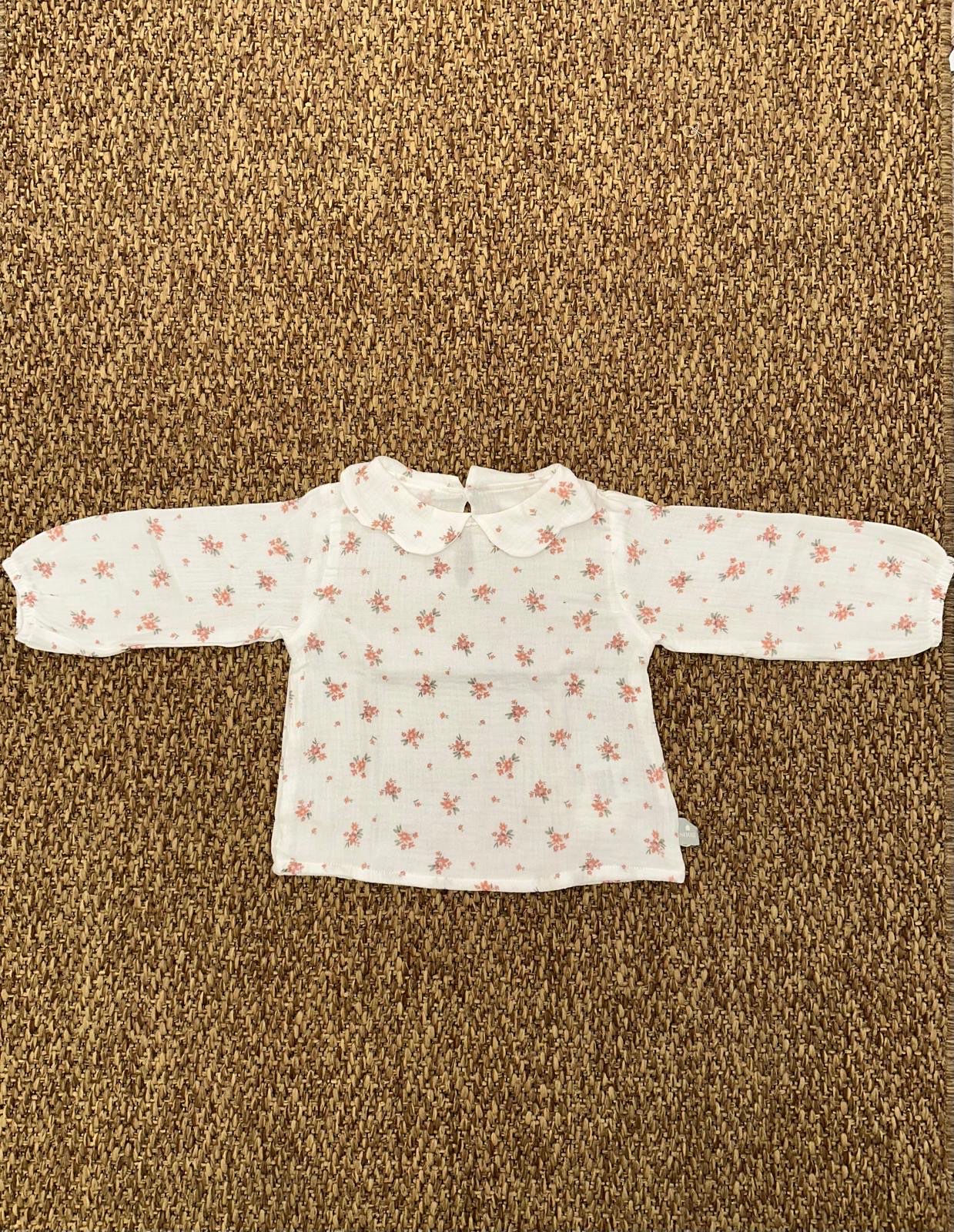 Blusa bambina con fiorellini Snug