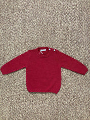 Pullover bambino con bottoncini sulla spalla Cocodè