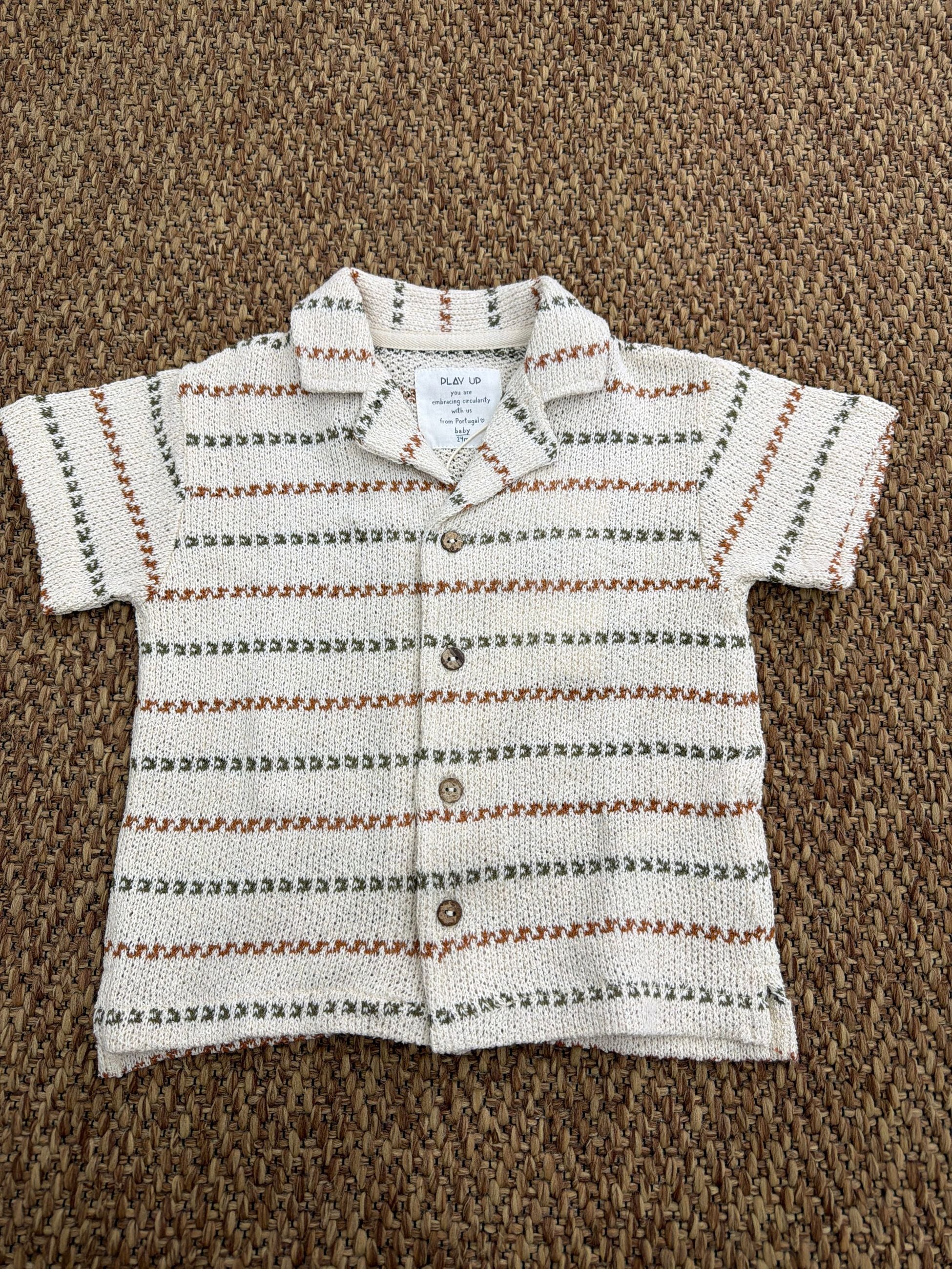 Camicia bambino a fantasia Play Up