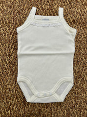 Body neonata con merletto Babidu