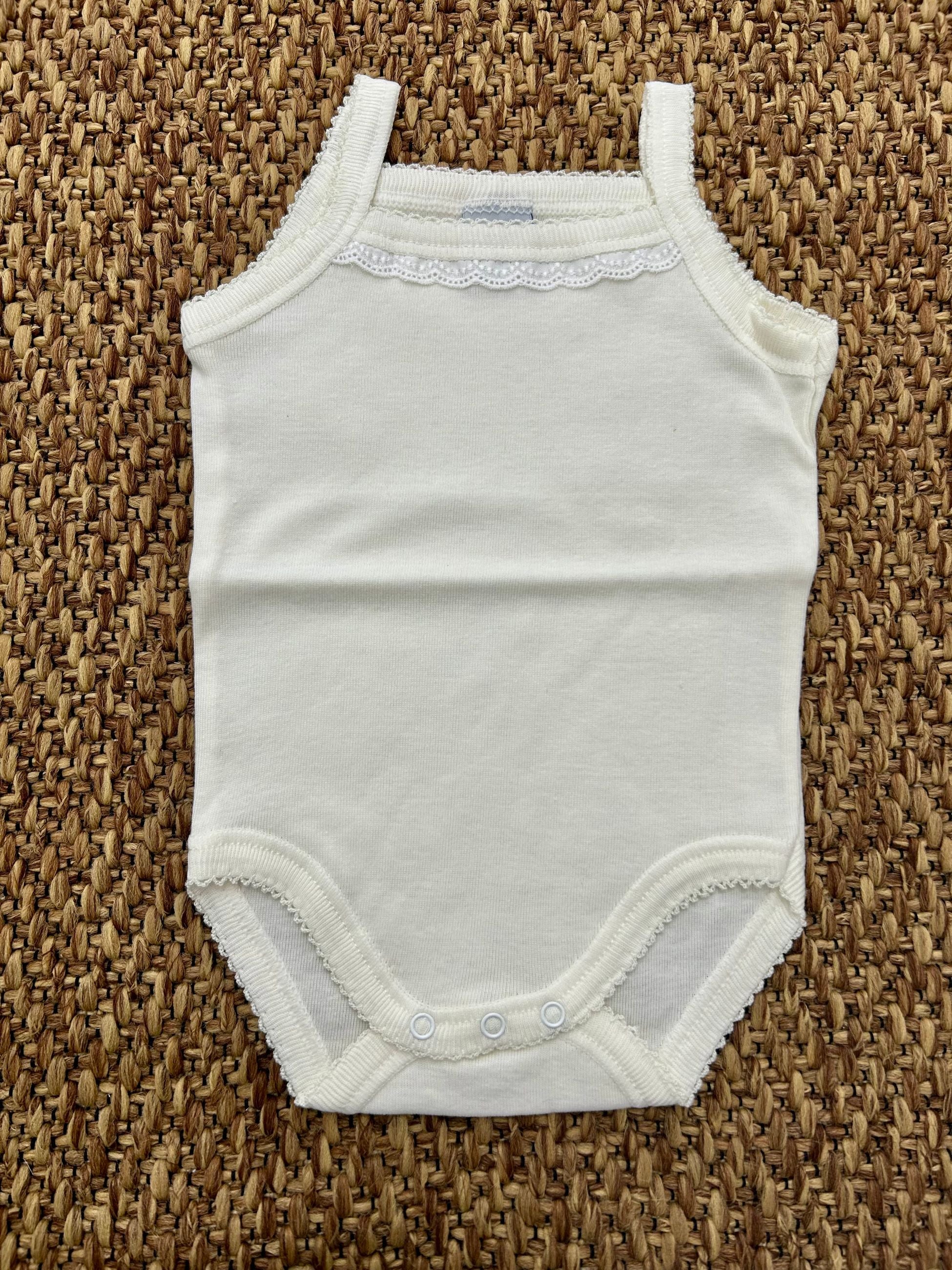 Body neonata con merletto Babidu