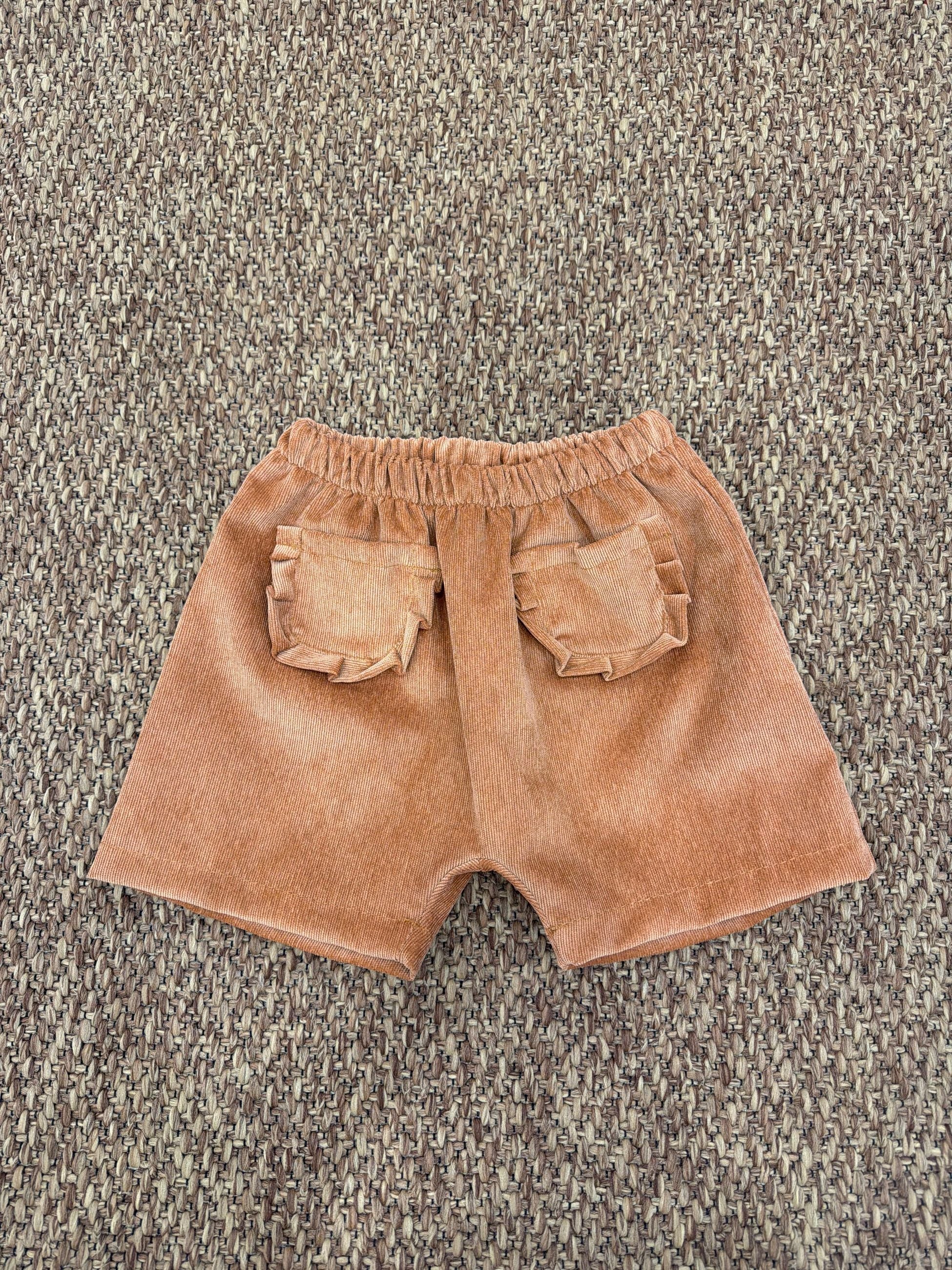Shorts bimbi in vellutino Baby Vip