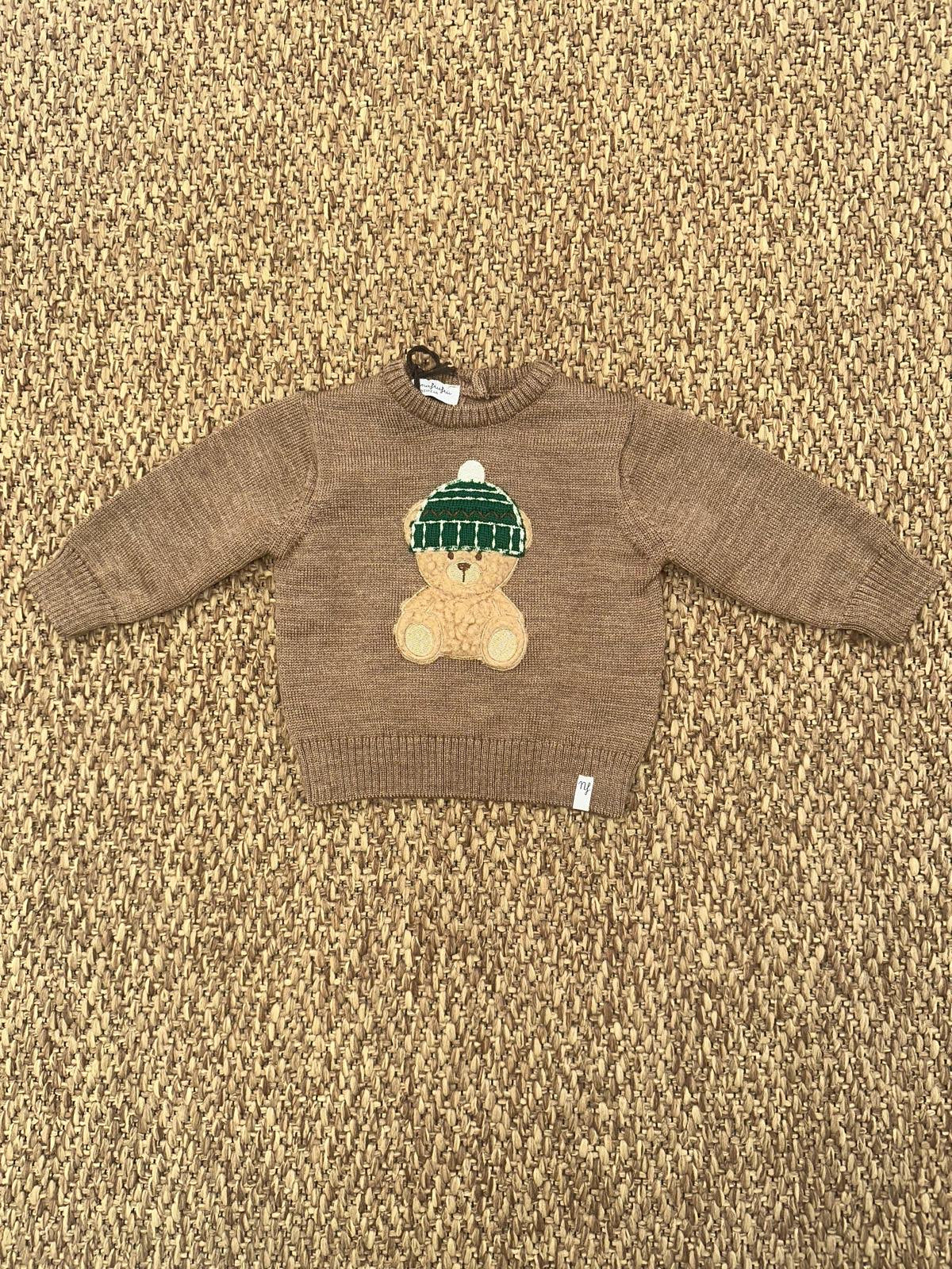 Maglioncino bambino orsacchiotto Nannafrufru
