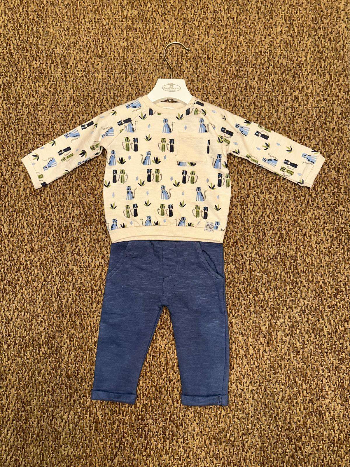 Completo bambino 2pz gattini Baby Bol