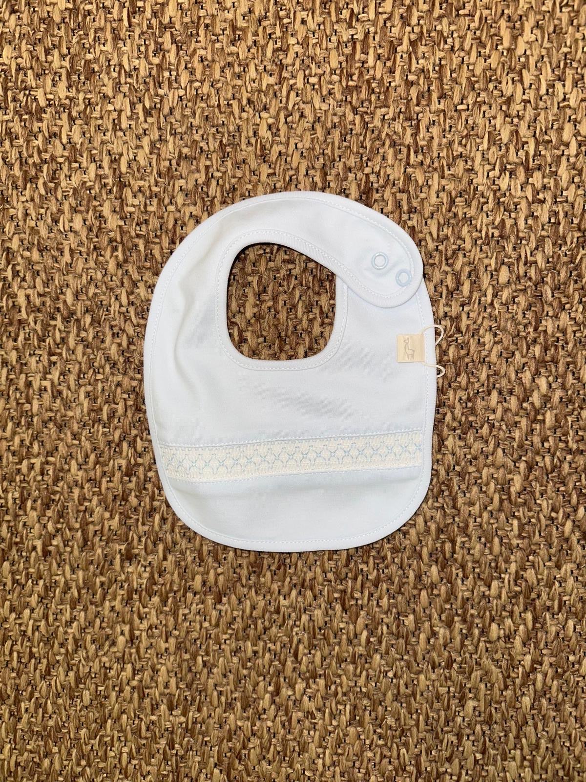 Bavetta neonati con chiusura a bottone Baby Gi