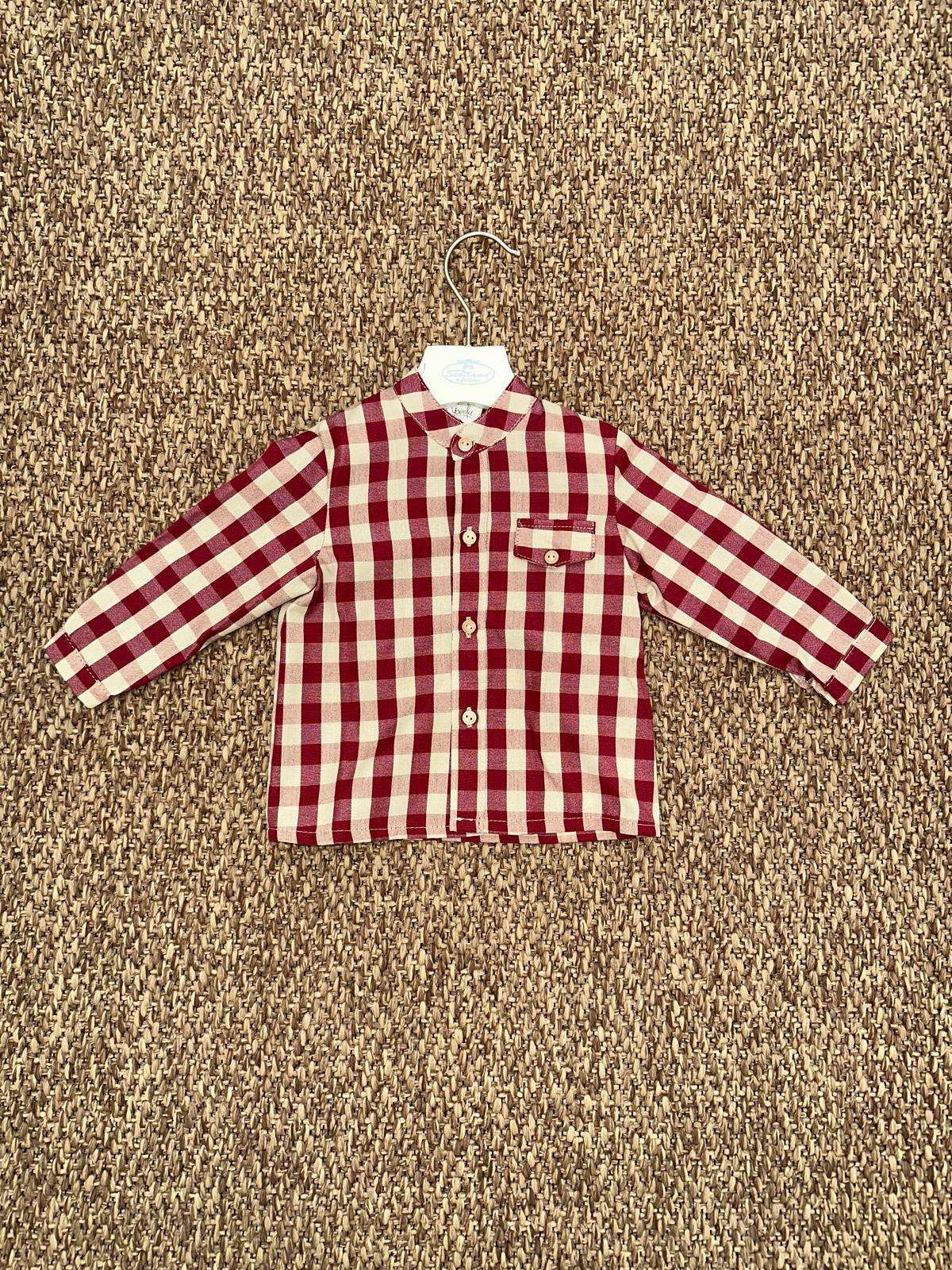 Camicia bambino a quadretti Yoedu