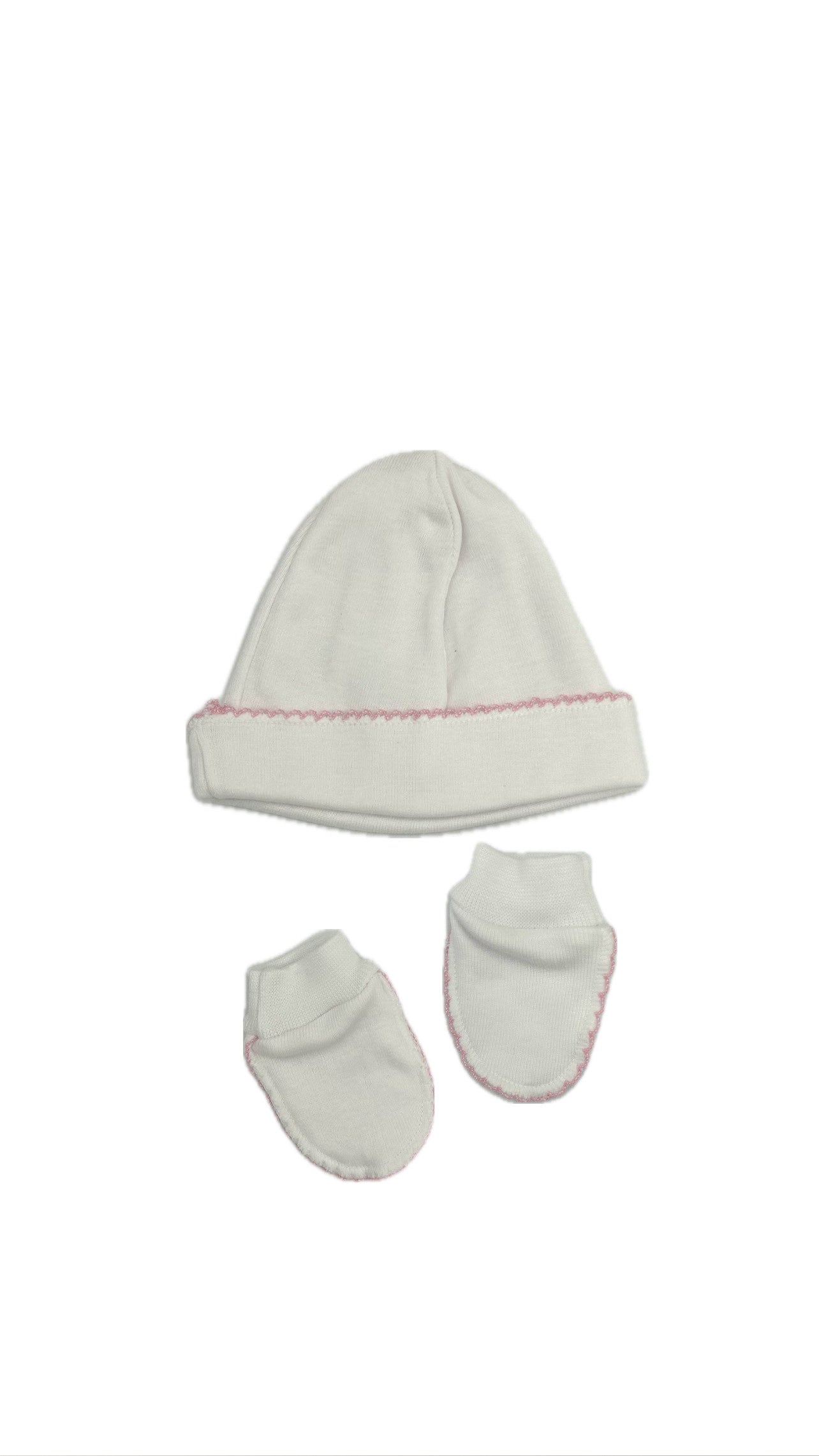 Completo cappellino e muffole Calamaro