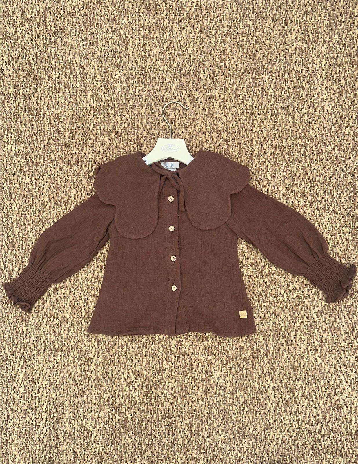 Camicia bambina con collo grande Jose Varon