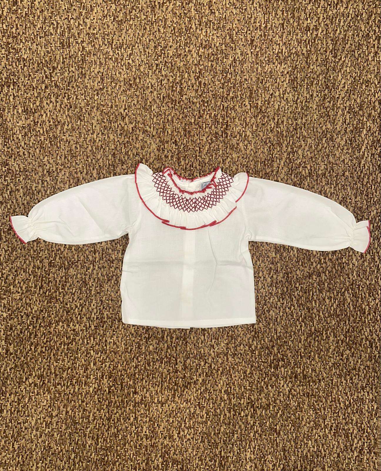 Camicia bambina con maniche a palloncino Babidu