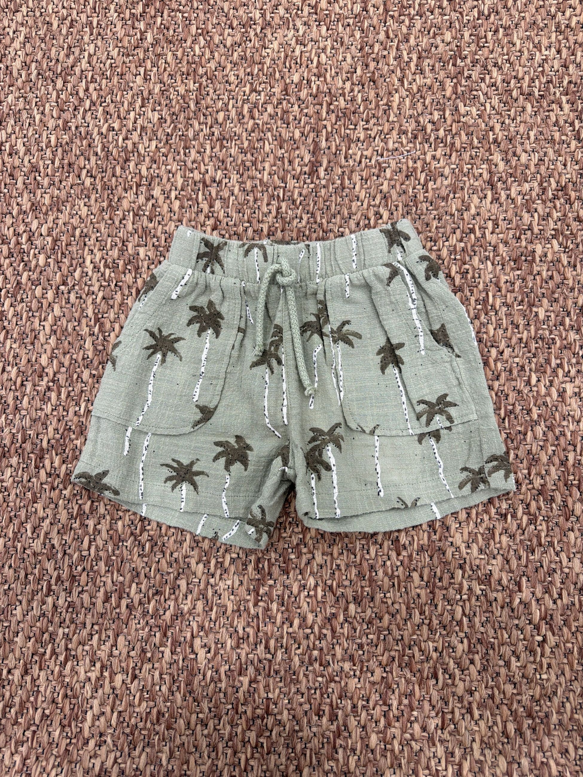 Shorts bambino palme Play Up