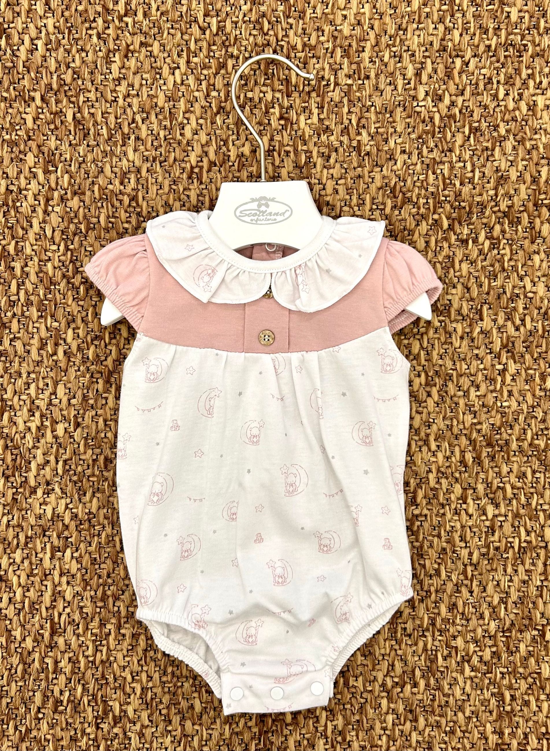 Pagliccetto neonata con orsetti e volant Babidu