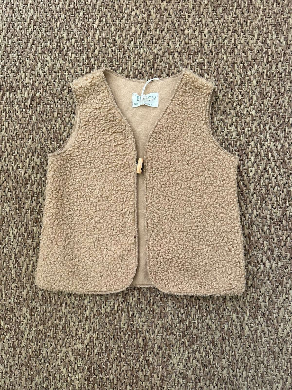 Gilet bambino teddy Bloom