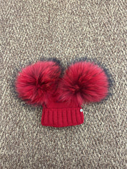 Cappellino bimbi lana pon pon Gio Higuamy