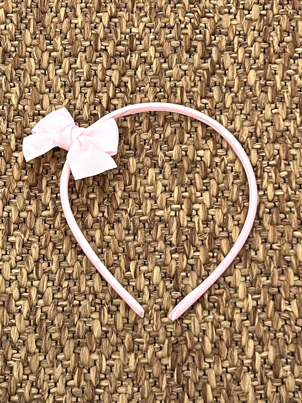 Cerchietto bimba con fiocchetto piccolo Siena
