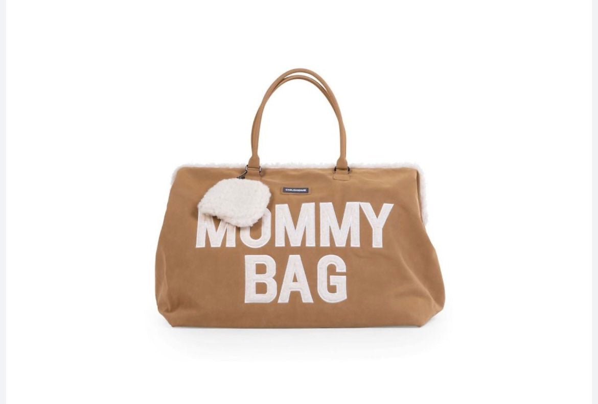 Borsa mamma effetto scamosciato Mommy Bag Childhome