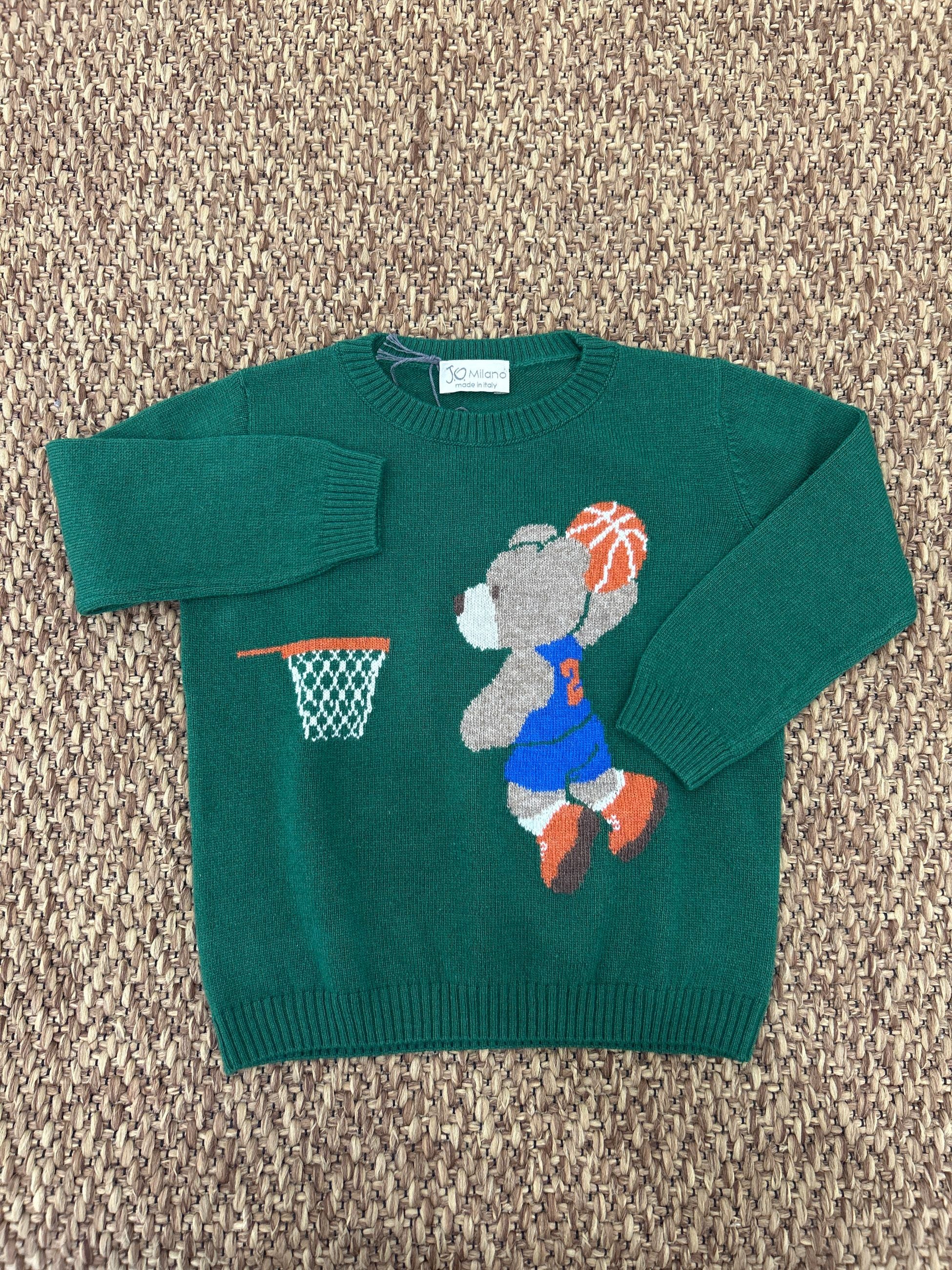Maglioncino bimbi basket Jo Milano