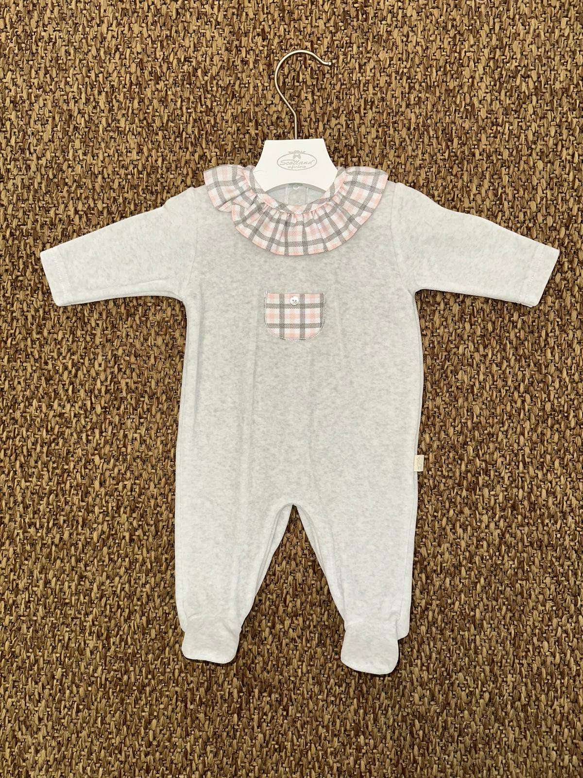 Tutina neonata con colletto volant Baby Gi