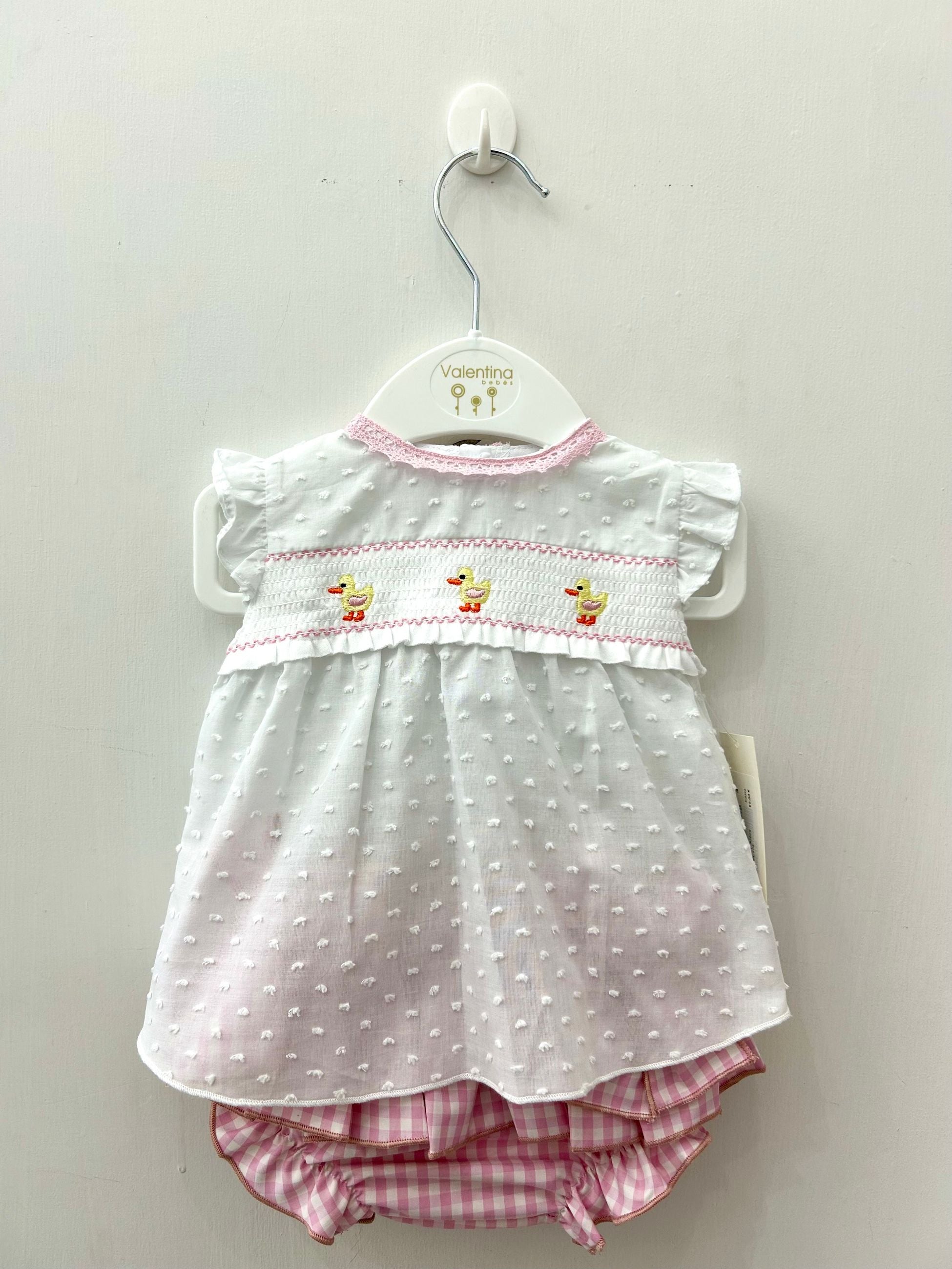Completo bimba 2pz con paperelle Valentina Bebes