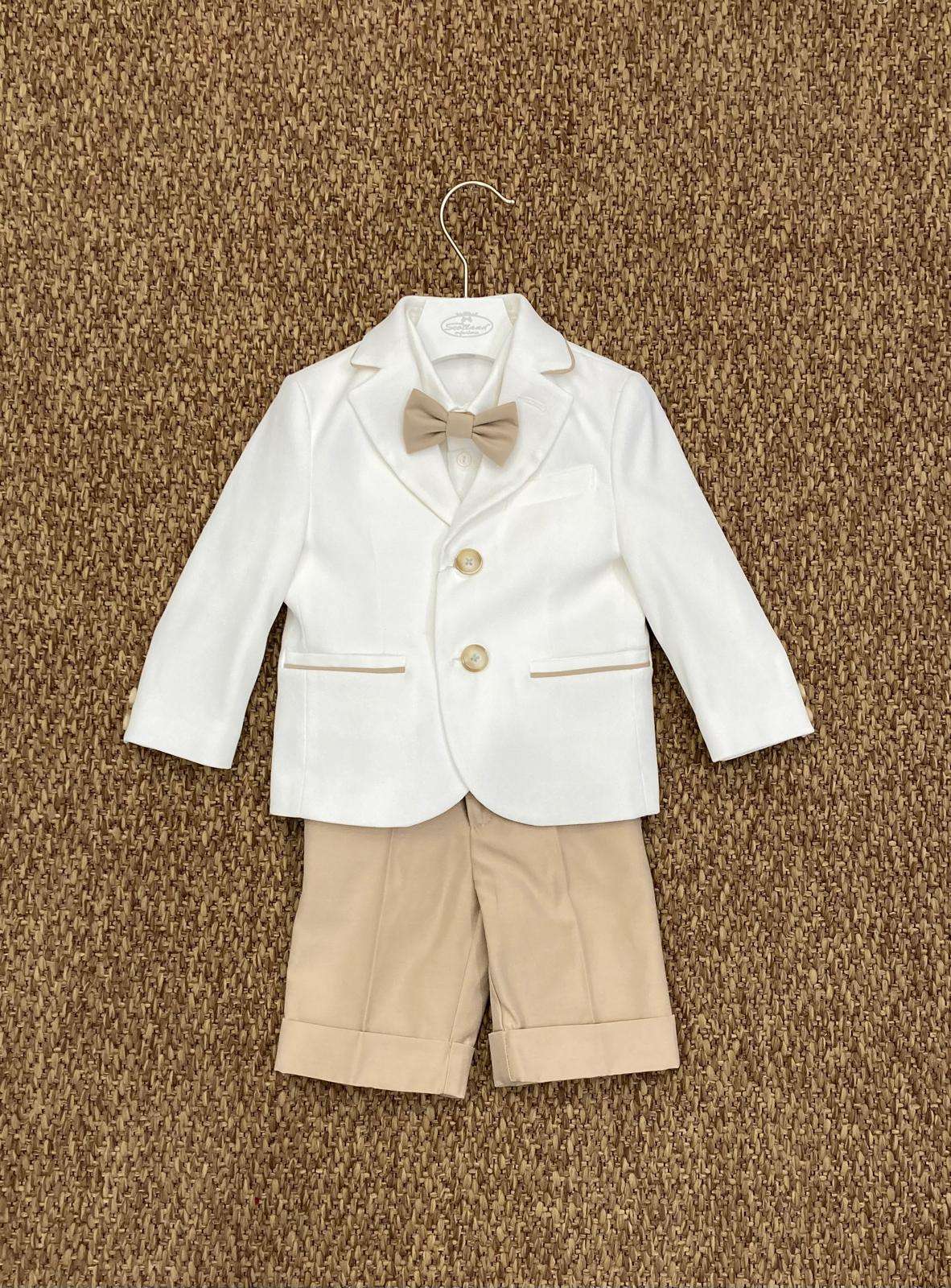 Completo bambino cerimonia 5pz con papillon Modì