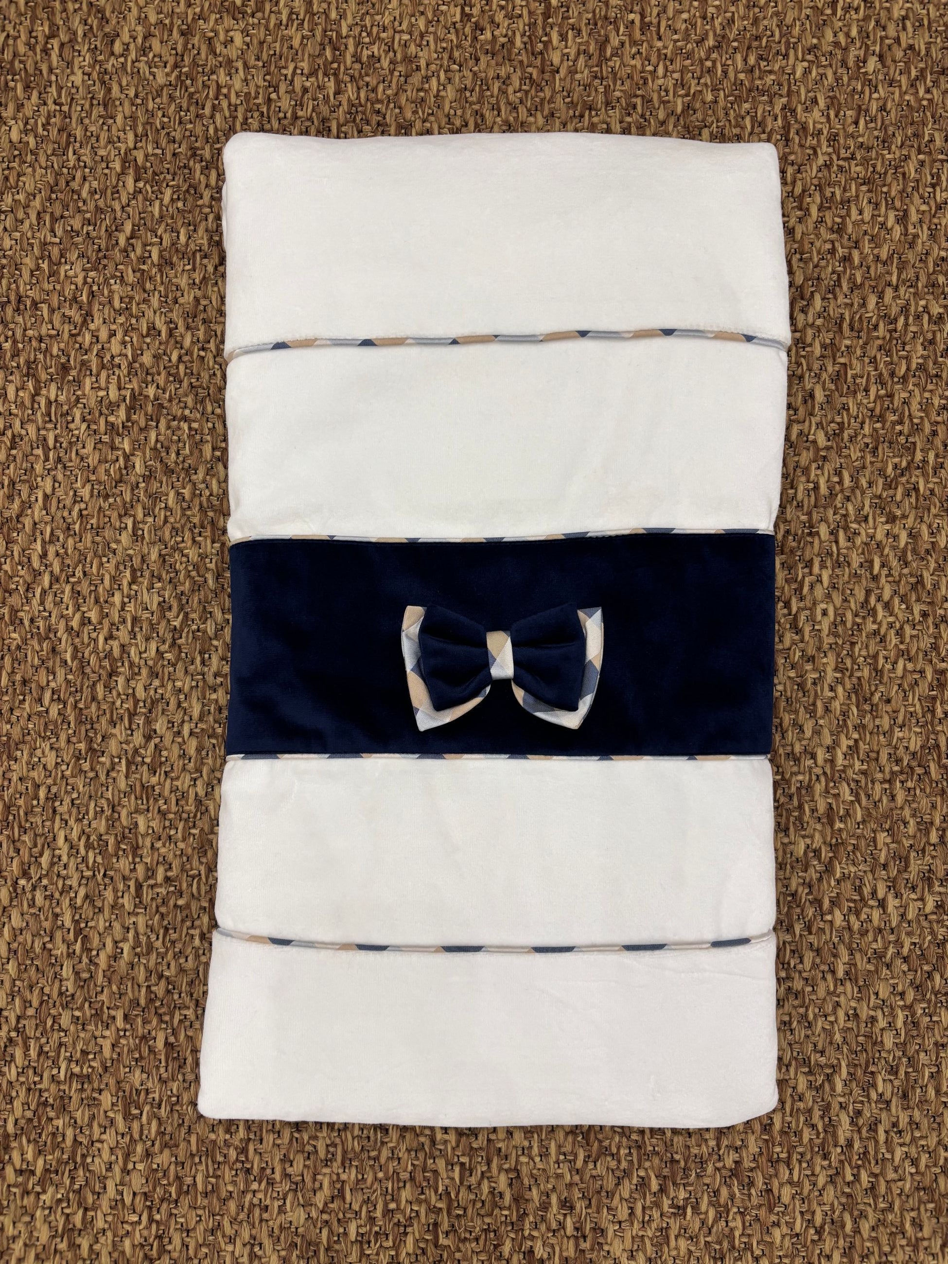 Coperta con fiocchetto in velluto Teto&Tatta