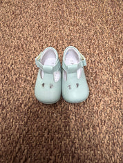 Scarpette bimbo culla in pelle con occhielli Panyno