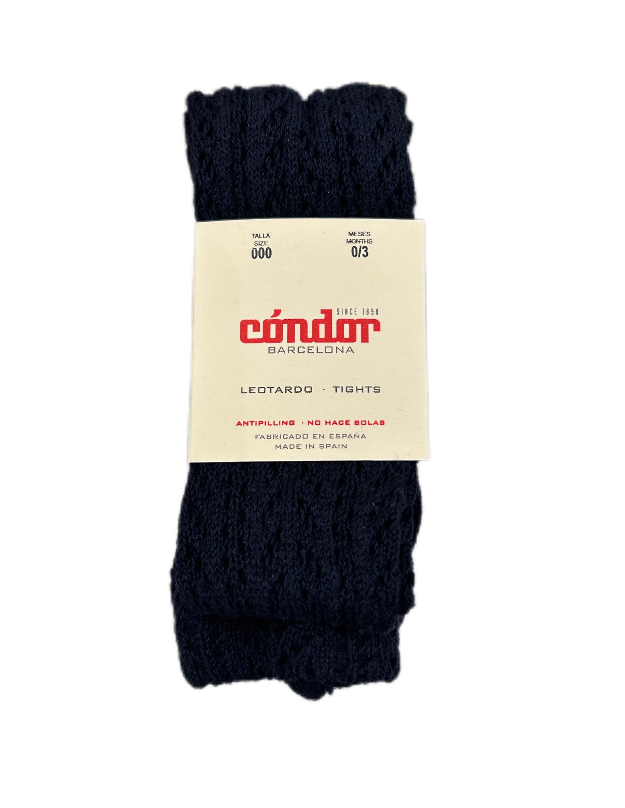 Calzamaglie bimbo con dettaglio traforato Condor