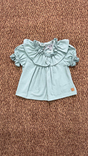 Blusa bambina collo volant Jose Varon