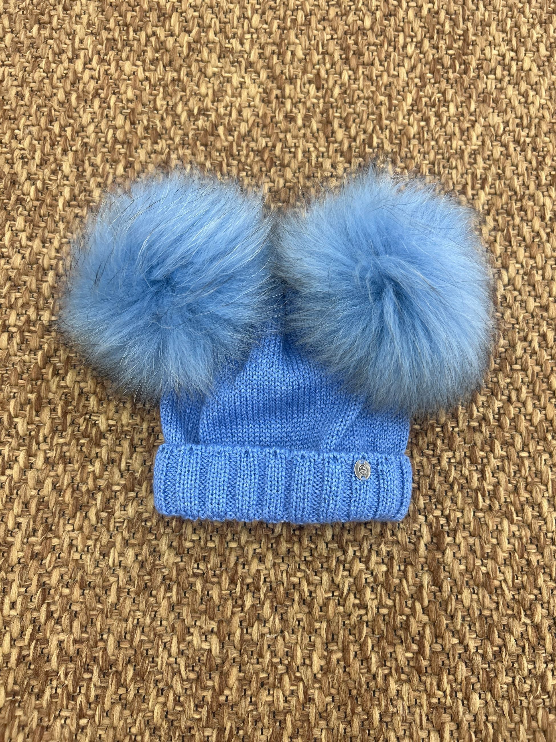 Cappellino bimbi lana pon pon Gio Higuamy