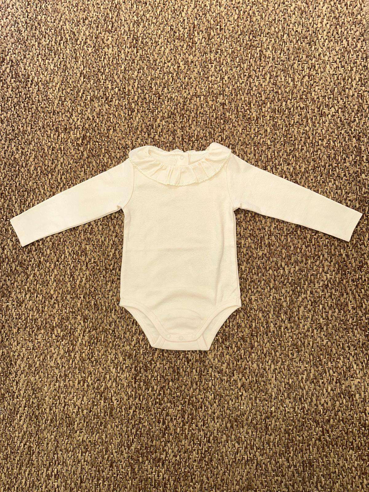 Body bambina con collo volant Play Up