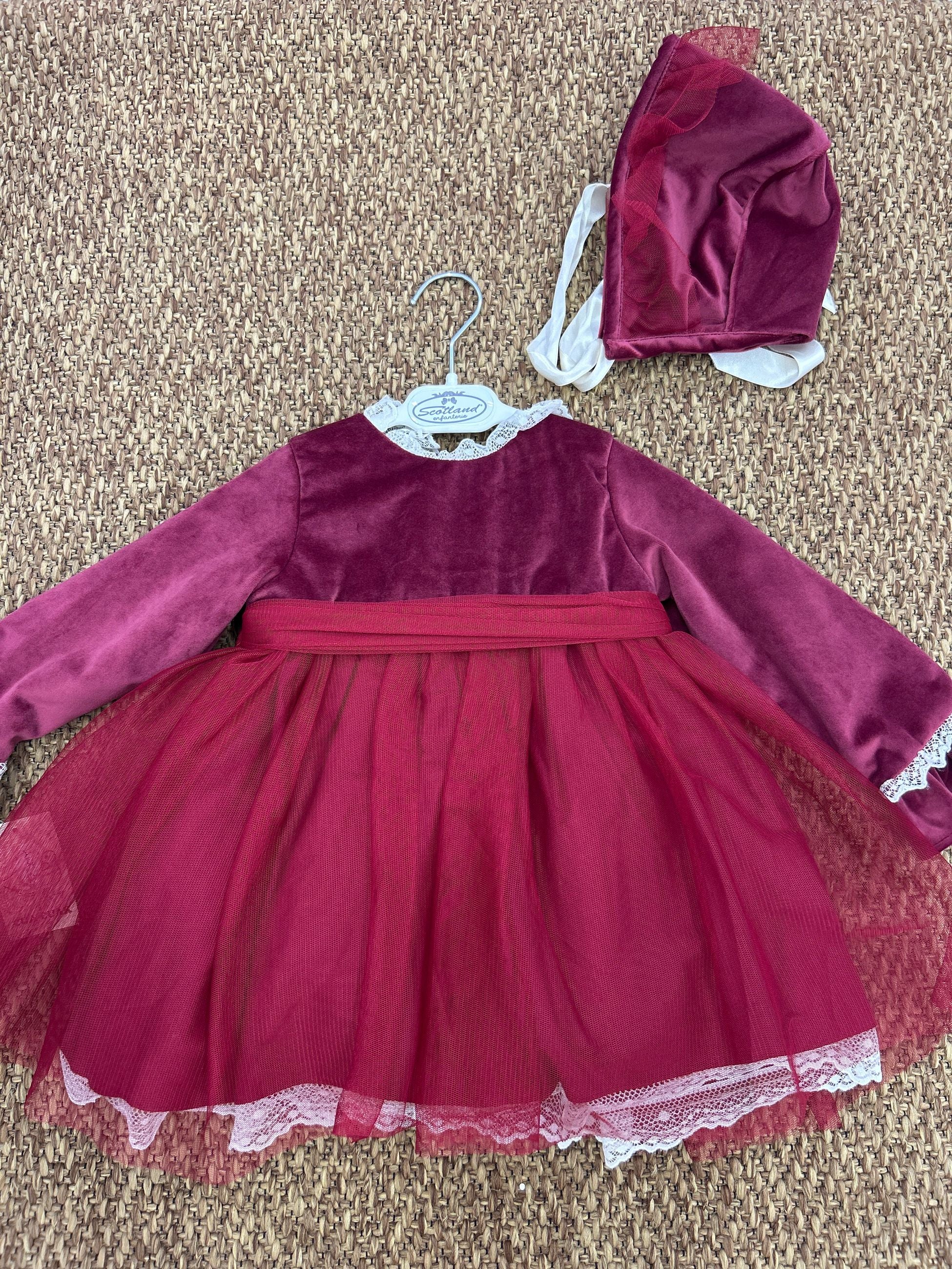 Abito bimba in velluto e tulle Cua-Cuak