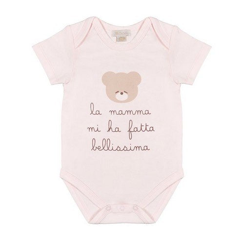 Body neonata "La mamma mi ha fatto bellissima" Nanan
