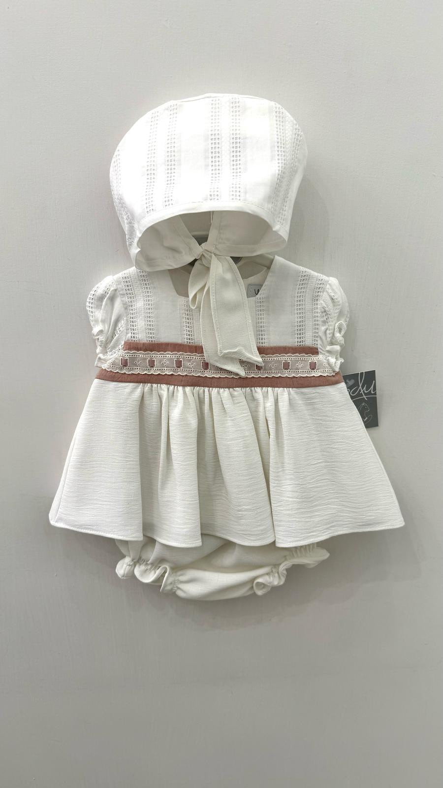 Completo bimba 2pz con fiocco Yoedu