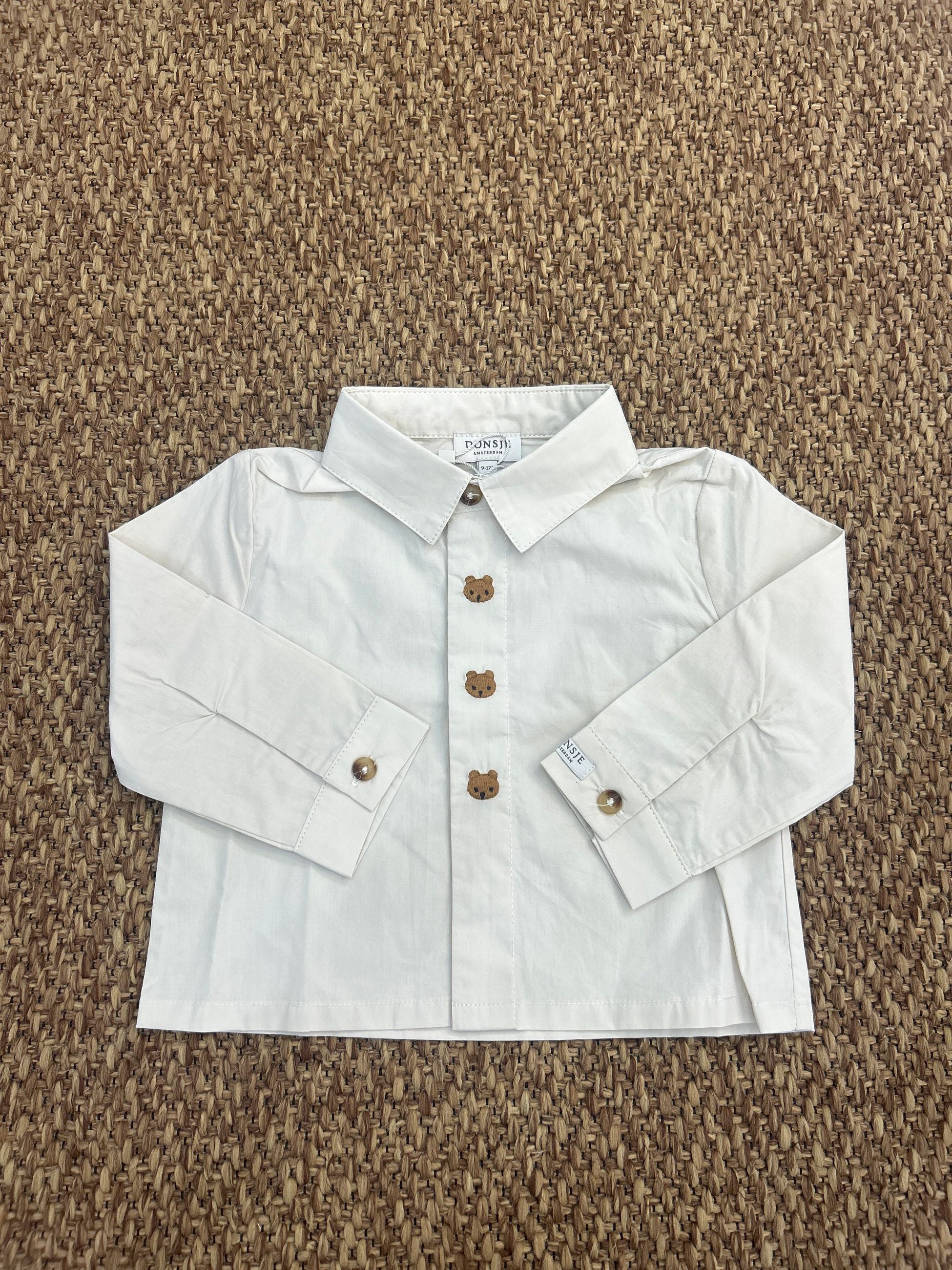 Camicia bambino orsacchiotti Donsje