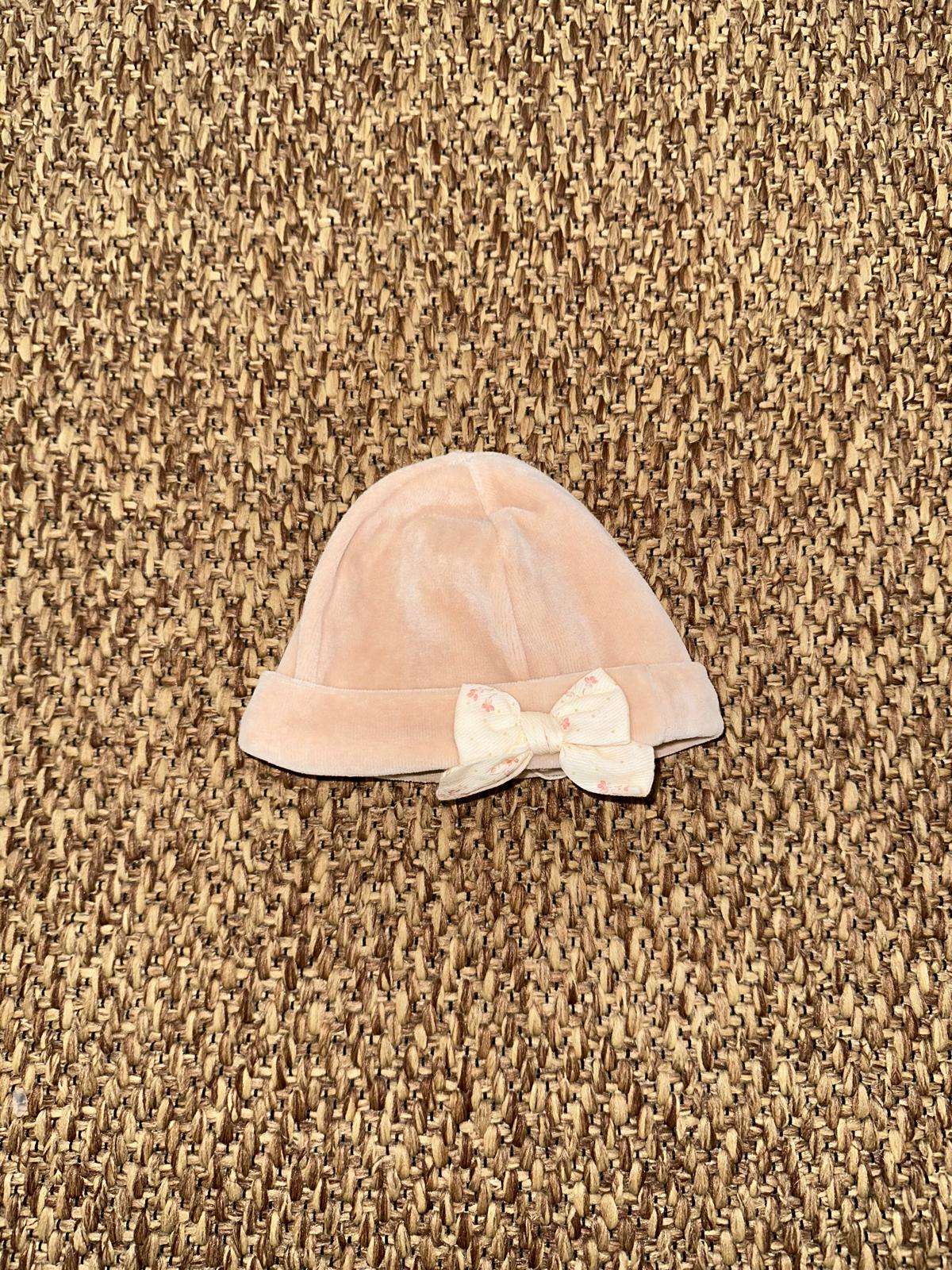 Cappellino neonata con fiocco Baby Gi