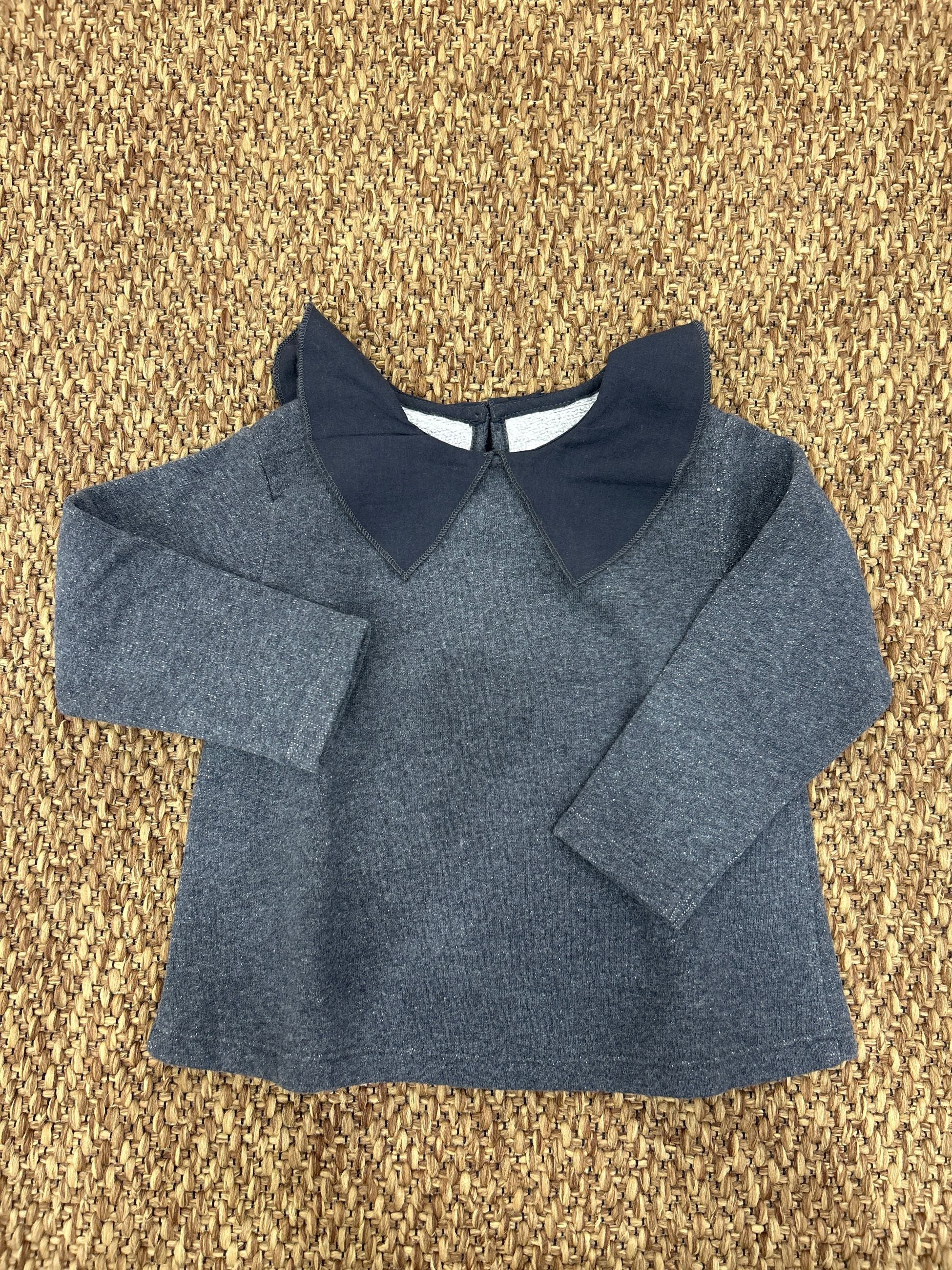 Maglia bimba con collo a punta Play Up