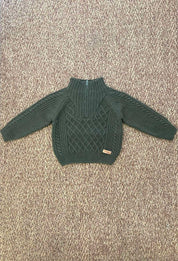 Pullover bambino con zip Wedoble